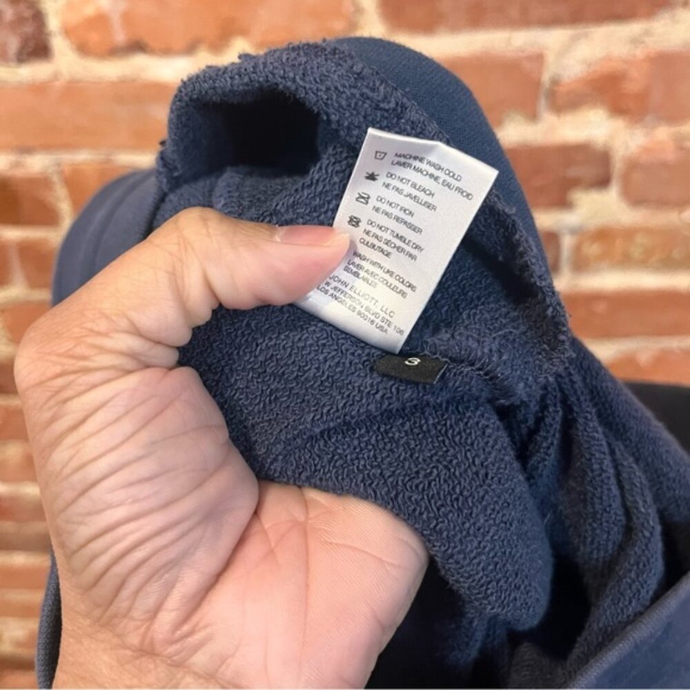 John Elliott Sweatpant Jogger Size 3 Large Faded Blue - Picture 3 of 6
